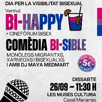 Vermut BI-HAPPY · Día de la Visibilidad Bisexual