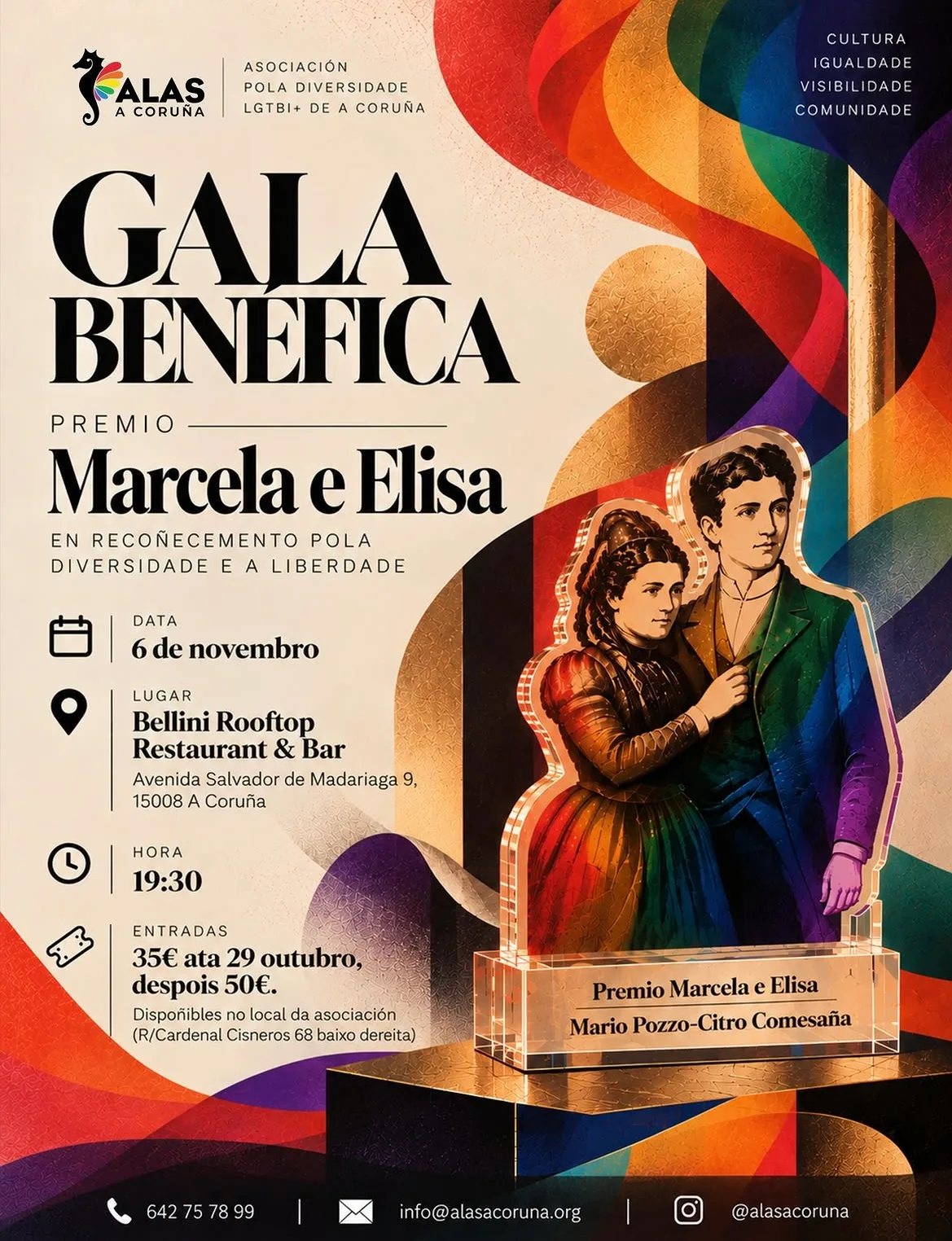 Gala Benéfica - Premio Marcela e Elisa