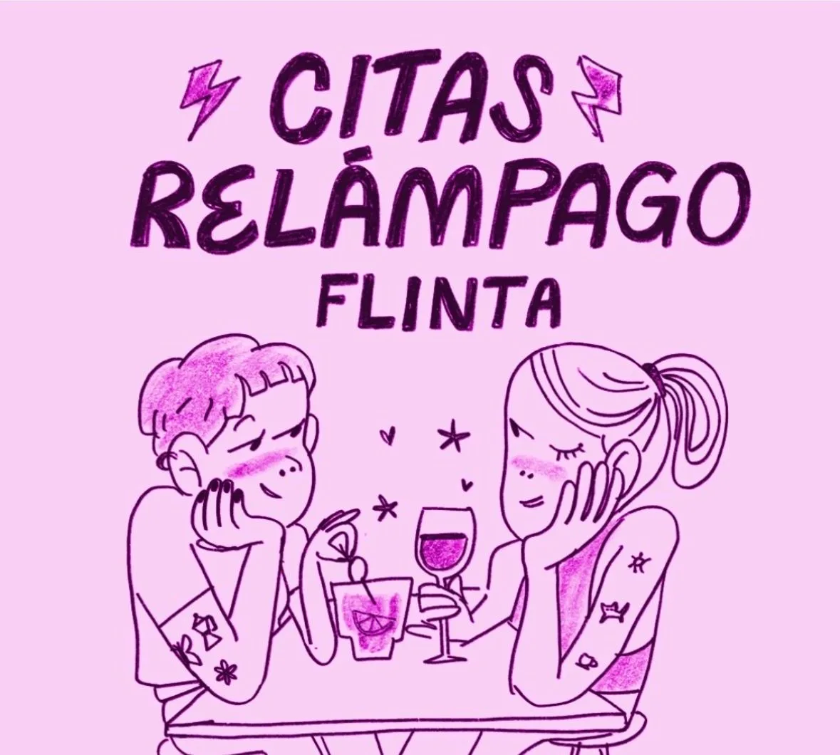 Citas Relámpago FLINTA · Café Cometa
