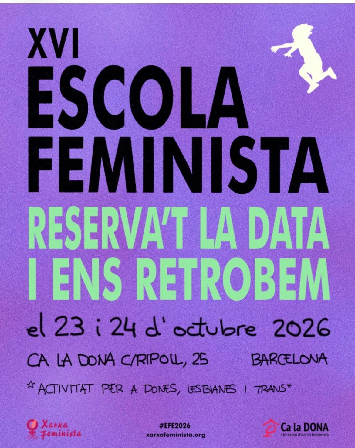 XVI Escola Feminista · Dones, lesbianes i trans*