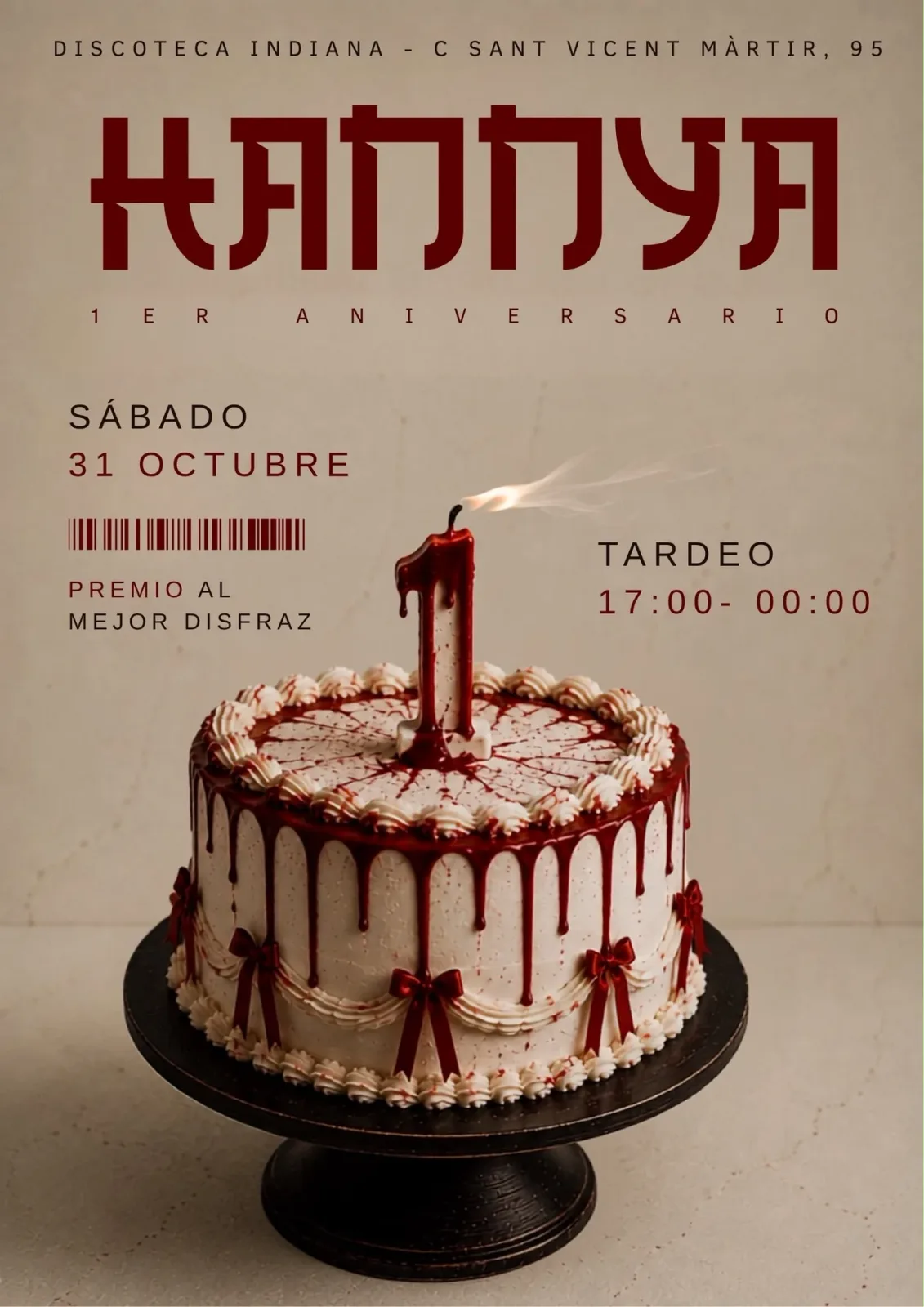 Hannya Halloween Bestial · 1er Aniversario 👹🩸