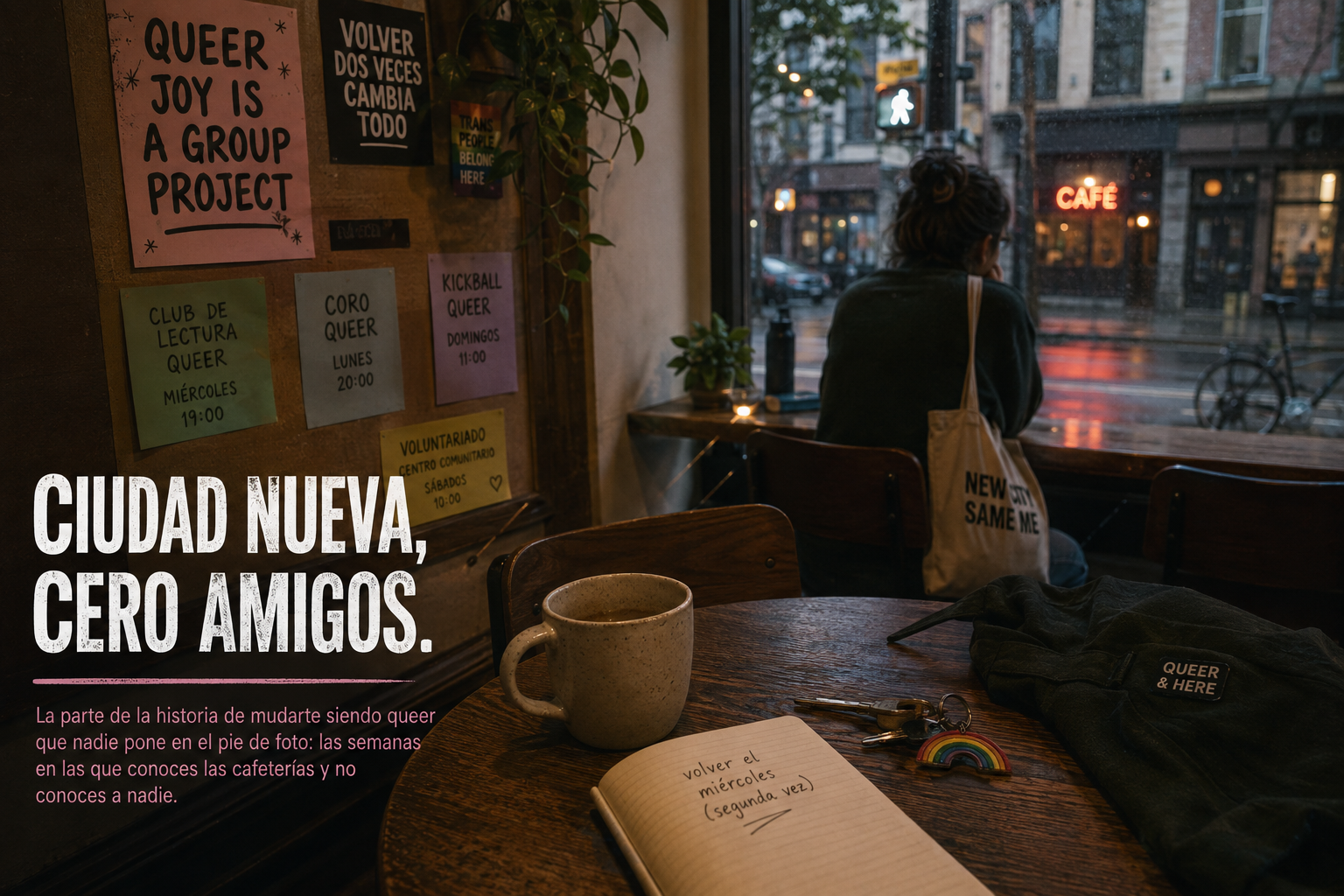 New city, no friends.